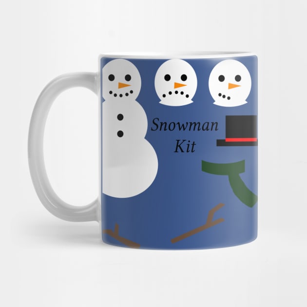 Merry Christmas Snowman Kit by holidaystore